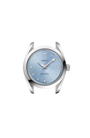 Cassa in acciaio inossidabile da 28 mm con vetro zaffiro antigraffio e bracciale integrato in acciaio inossidabile